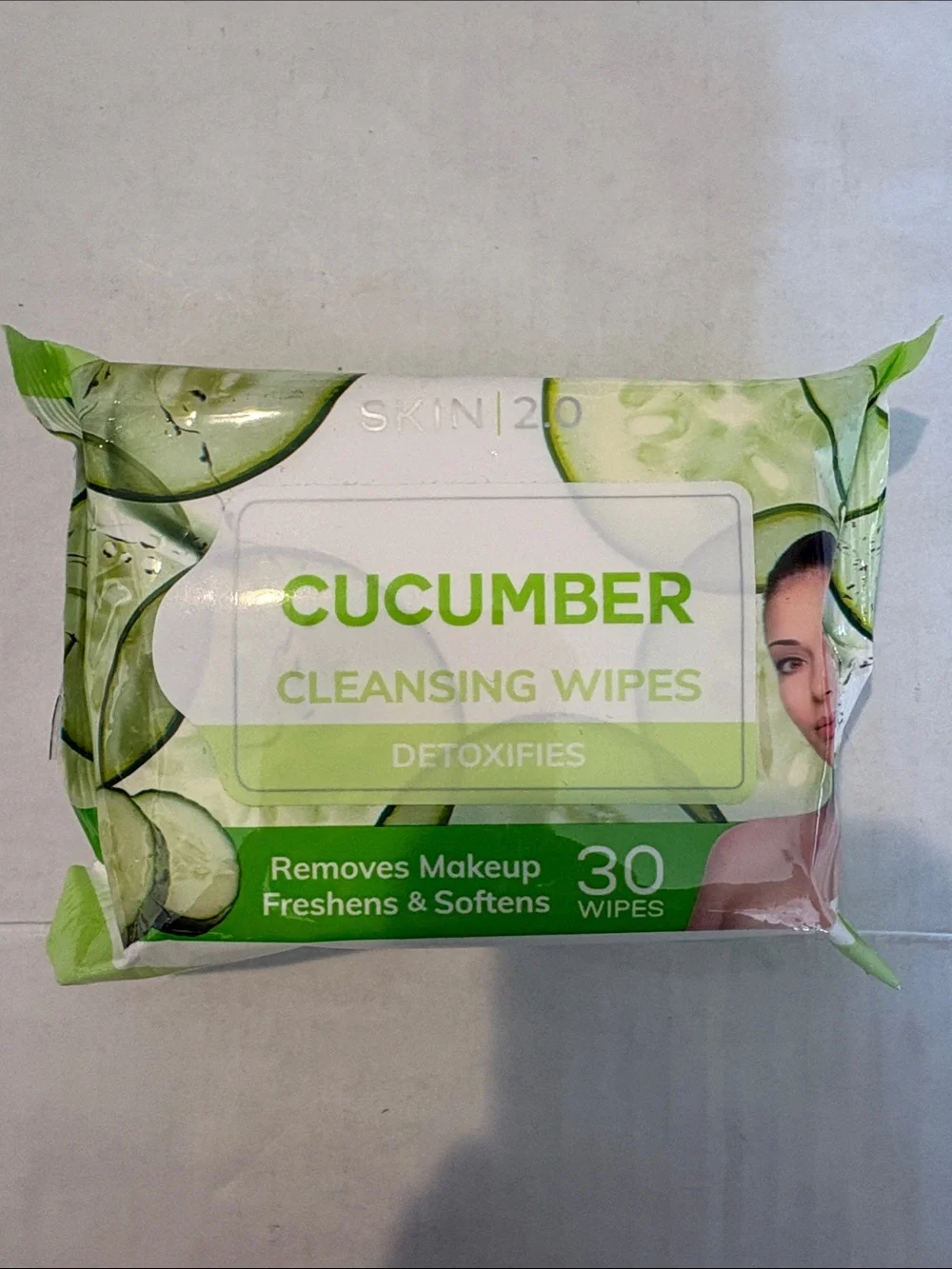 Cucumber Cleansing Wipes – Refreshing Green Facial Wipes